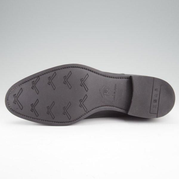 極上★三陽山長 SIZE 6【定価￥91,300-★友二郎/R2010ラスト】ストレートチップ/カーフ/黒/メンズ/TOMOJIRO/Sanyo Yamacho★m091