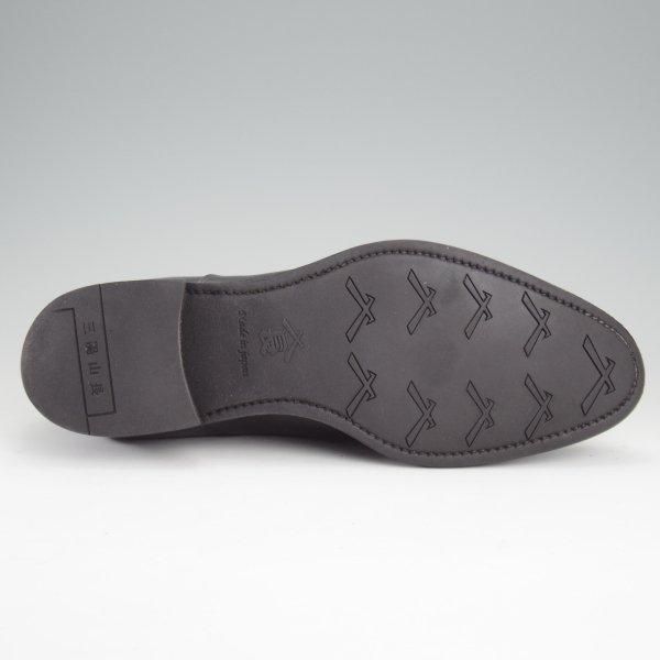 極上★三陽山長 SIZE 6【定価￥91,300-★友二郎/R2010ラスト】ストレートチップ/カーフ/黒/メンズ/TOMOJIRO/Sanyo Yamacho★m091