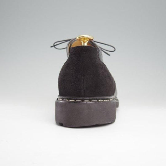 極上★パラブーツ SIZE 8.5【モデル定価￥96,800-★クレイジーパターンのCHAMBORD/シャンボード】Uチップ/黒/Paraboot★m093