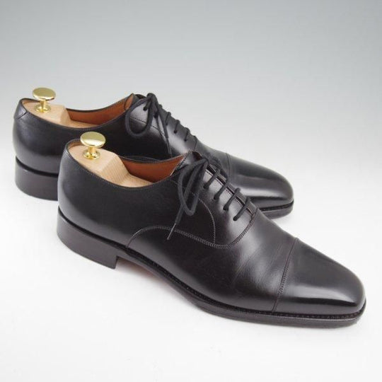 極上★(スペイン製)YANKO/ヤンコ SIZE 7【★グッドイヤーウェルテッド製法/ストレートチップ】14296/カーフ/黒/メンズ★m097