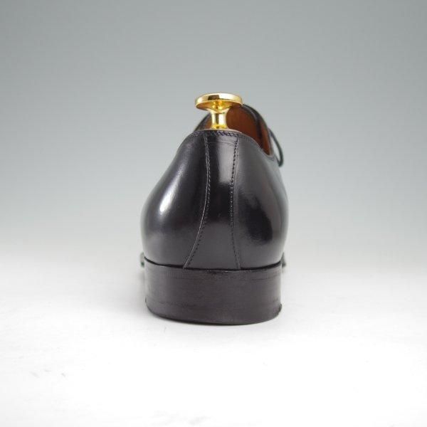 極上★(伊)エンツォ・ボナフェ SIZE 5.5【定価10万円以上★ストレートチップ/黒】カーフ/メンズ/Enzo Bonafe★m099