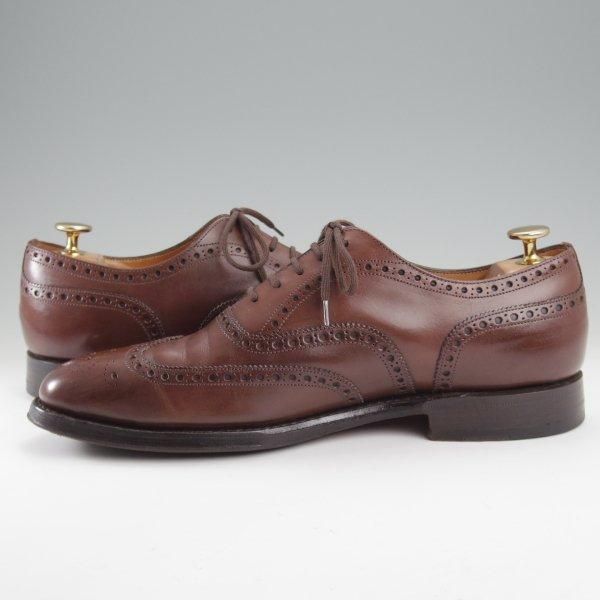 極上★チャーチ 70F/UK7【貴重★Heritage COLLECTION/チェットウィンド同仕様】173ラスト/SANDRINGHAM/フルブローグ/濃茶/Church's★m101