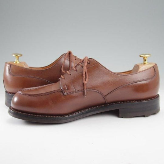 極上★J.M.ウエストン 8D【現行定価￥168,300-★ロシアンカーフ/ゴルフ/GOLF】641/31ラスト/Uチップ/茶/メンズ/Weston/ウェストン★m102