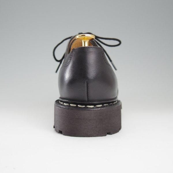 極美品★パラブーツ SIZE 6.5【定価￥96,800-★シャンボード/CHAMBORD】リスレザー/TEXソール/Uチップ/NOIR/黒/メンズ/Paraboot★m110