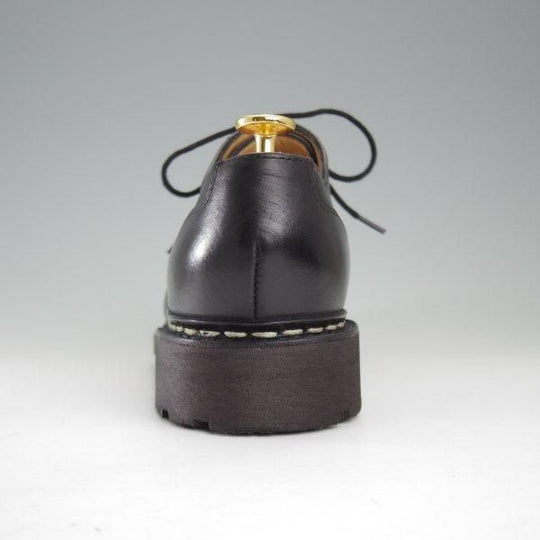 極美品★パラブーツ SIZE 6.5【定価￥96,800-★シャンボード/CHAMBORD】リスレザー/TEXソール/Uチップ/NOIR/黒/メンズ/Paraboot★m110