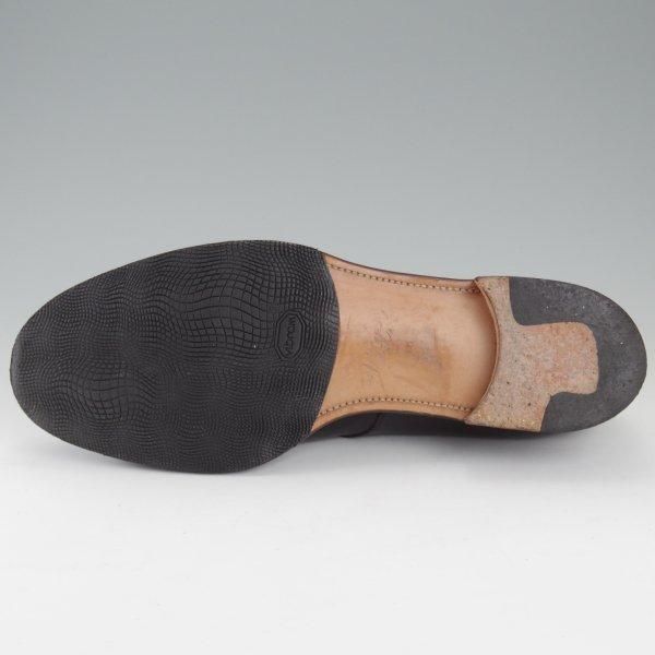 極上★forme/フォルメ SIZE 4.5(24.5cm程度)【定価￥77,000-★グッドイヤーウェルテッド製法/fm-100】プレーントゥ/カーフ/黒★m111