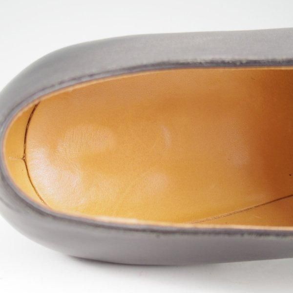 極上★forme/フォルメ SIZE 4.5(24.5cm程度)【定価￥77,000-★グッドイヤーウェルテッド製法/fm-100】プレーントゥ/カーフ/黒★m111