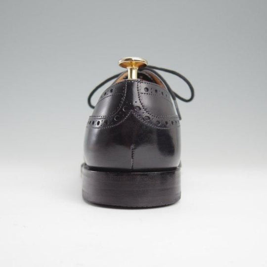 極上★チャーチ 65G/UK6.5【定価￥176,000-★ディプロマット/DIPLOMAT】173ラスト/セミブローグ/カーフ/黒/メンズ/Church's★m115