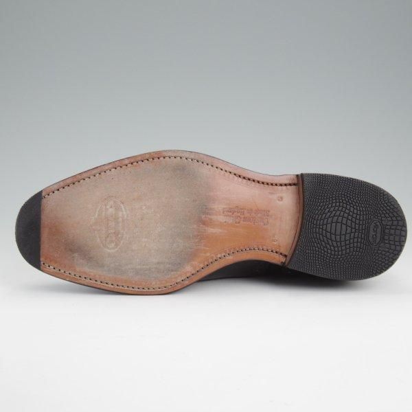 極上★チャーチ 65G/UK6.5【定価￥176,000-★ディプロマット/DIPLOMAT】173ラスト/セミブローグ/カーフ/黒/メンズ/Church's★m115