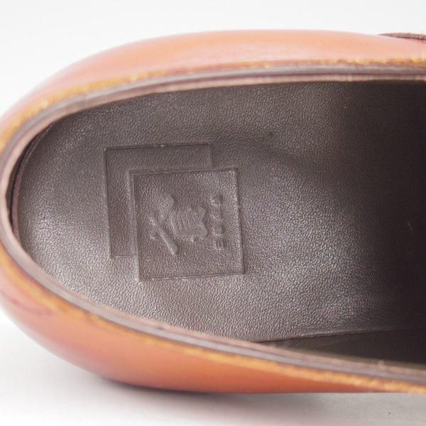 極上★三陽山長 SIZE 6【定価￥91,300-★友二郎/R2010ラスト】ストレートチップ/カーフ/茶/メンズ/TOMOJIRO/Sanyo Yamacho★m120