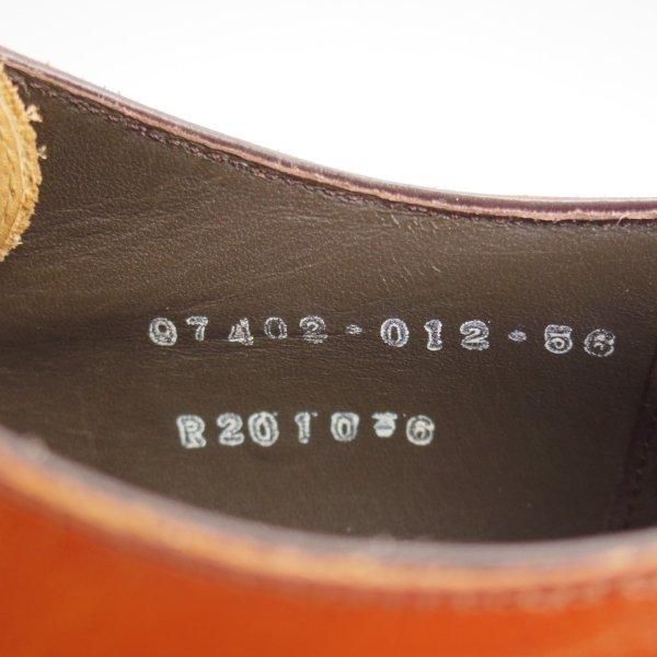 極上★三陽山長 SIZE 6【定価￥91,300-★友二郎/R2010ラスト】ストレートチップ/カーフ/茶/メンズ/TOMOJIRO/Sanyo Yamacho★m120