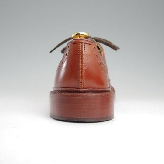 美品★トリッカーズ SIZE 5.5【定価￥121,000-★BOURTON/バートン/マロンアンティーク】カントリーシューズ/短靴/茶/Tricker's★m123