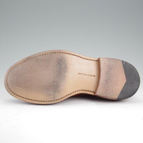 美品★トリッカーズ SIZE 5.5【定価￥121,000-★BOURTON/バートン/マロンアンティーク】カントリーシューズ/短靴/茶/Tricker's★m123