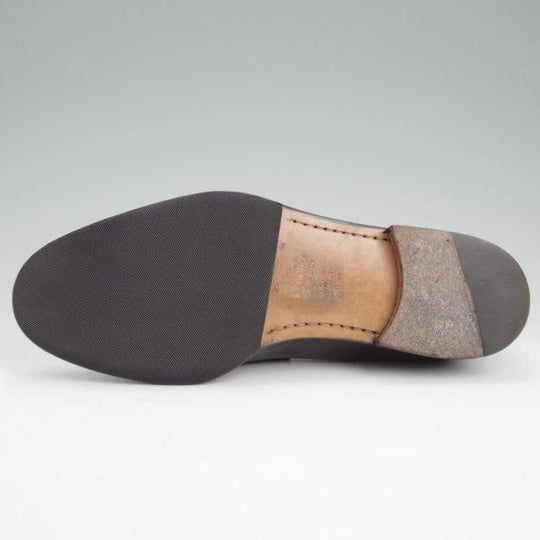 極上★(伊)タニノクリスチー SIZE 6.5【定価￥157,500-★ビットローファー/620】スリッポン/ボックスカーフ/黒/TANINO CRISCI★m124