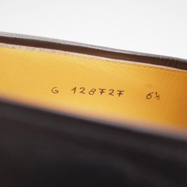 極上★(伊)タニノクリスチー SIZE 6.5【定価￥157,500-★ビットローファー/620】スリッポン/ボックスカーフ/黒/TANINO CRISCI★m124