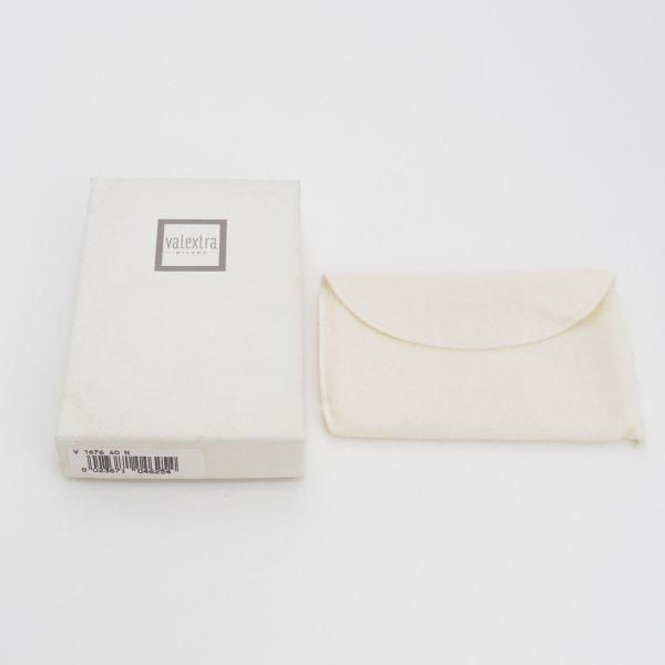 極上★(伊)ヴァレクストラ/Valextra【貴重★カバ革/ヒポポタマス/名刺入れ】カードケース/レザー/本革/茶/メンズ★m130