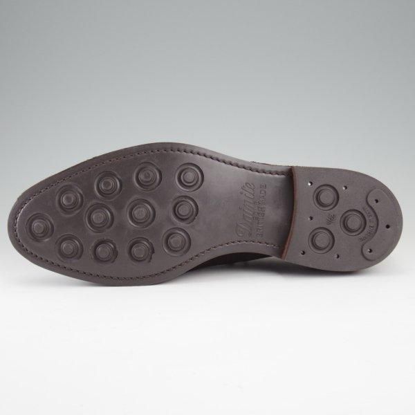 未使用★クロケット&ジョーンズ UK7.5【ダイナイトソール仕様★ロイドフットウェア別注/BROMLEY】ストレートチップ/スエード/濃茶★m131