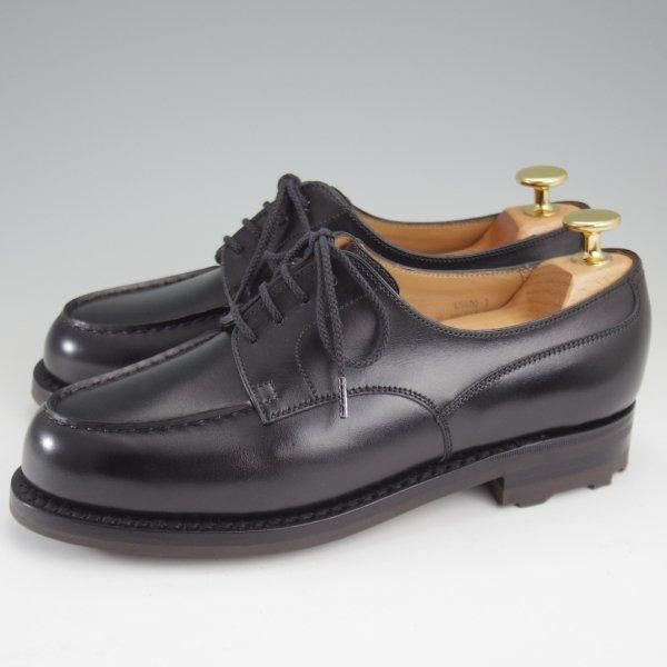 未使用★J.M.ウエストン(レディース) 3C【定価￥168,300-★ゴルフ/GOLF/キルト付き】641/35ラスト/Uチップ/黒/Weston/ウェストン(レディース)★m137