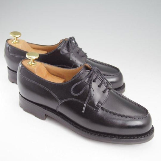 未使用★J.M.ウエストン(レディース) 3C【定価￥168,300-★ゴルフ/GOLF/キルト付き】641/35ラスト/Uチップ/黒/Weston/ウェストン(レディース)★m137