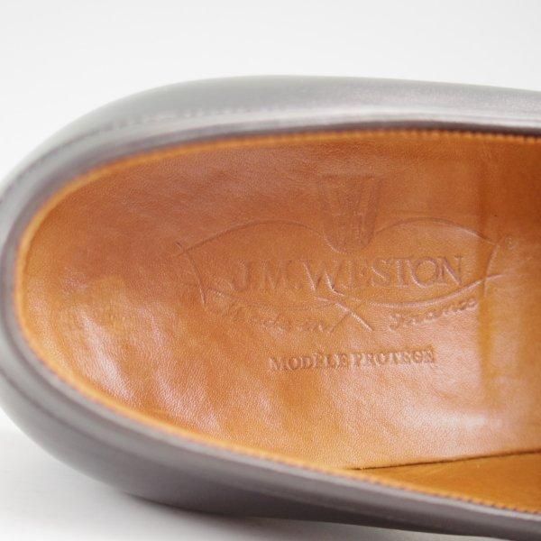 極上★J.M.ウエストン 4.5C【現行定価￥151,800-★旧ロゴ/180/コインローファー】41ラスト/黒/ヴィンテージ/Weston/ウェストン★m138