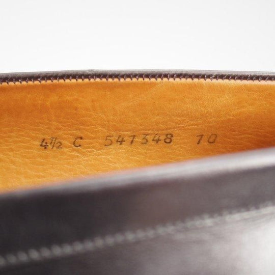 極上★J.M.ウエストン 4.5C【現行定価￥151,800-★旧ロゴ/180/コインローファー】41ラスト/黒/ヴィンテージ/Weston/ウェストン★m138