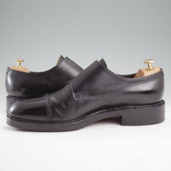 美品★ジョンロブ 10E【定価￥237,600-★WILLIAM New Standard/ウィリアムNS】0015ラスト/ダブルモンク/カーフ/黒/JOHN LOBB★m139