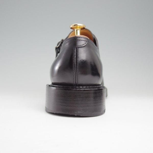 美品★ジョンロブ 10E【定価￥237,600-★WILLIAM New Standard/ウィリアムNS】0015ラスト/ダブルモンク/カーフ/黒/JOHN LOBB★m139