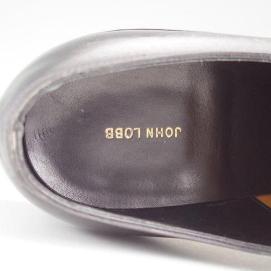 美品★ジョンロブ 10E【定価￥237,600-★WILLIAM New Standard/ウィリアムNS】0015ラスト/ダブルモンク/カーフ/黒/JOHN LOBB★m139