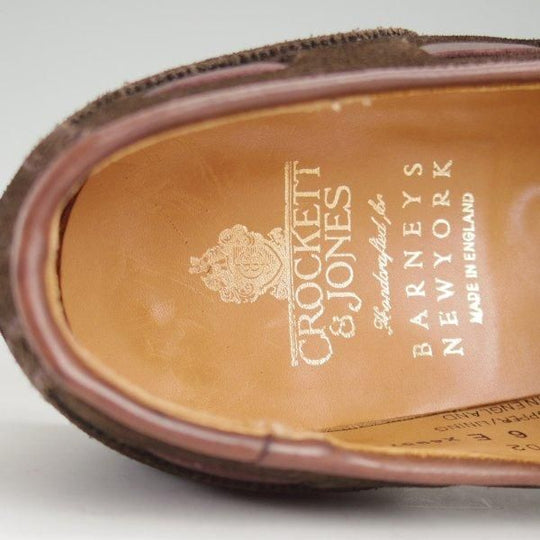 極上★クロケット&ジョーンズ 6E【モデル定価￥112,200-★キャベンデッシュ3同型/375ラスト】LICHFIELD 2/タッセルローファー/濃茶★m141