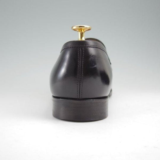 極美品★エドワードグリーン 8E【定価￥217,800-★ピカデリー/PICCADILLY】184ラスト/コインローファー/カーフ/黒/EDWARD GREEN★m142
