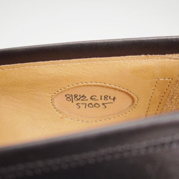 極美品★エドワードグリーン 8E【定価￥217,800-★ピカデリー/PICCADILLY】184ラスト/コインローファー/カーフ/黒/EDWARD GREEN★m142