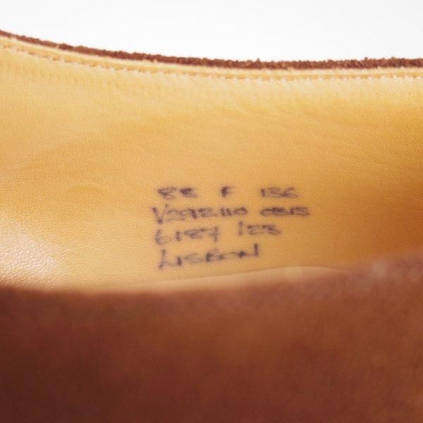 極美品★チャーチ 85F/UK8.5【★モンクストラップ/LISBON】136ラスト/スエード/濃茶/メンズ/Church's★m144