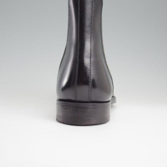 極美品★クロケット&ジョーンズ 7.5E【定価￥148,500-★サイドゴアブーツ/CHELSEA 8】チェルシー/カーフ/黒/メンズ/Crockett&Jones★m145