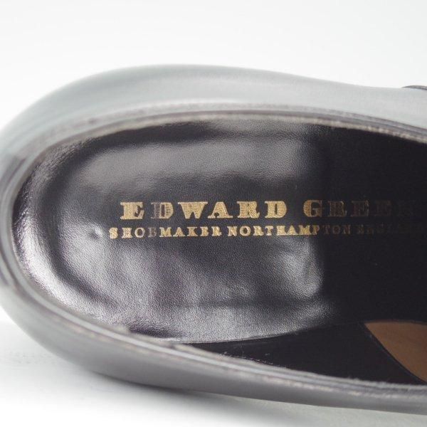 美品★エドワードグリーン 6.5E【現行定価￥217,800-★チェルシー/CHELSEA/202ラスト】ストレートチップ/カーフ/黒/EDWARD GREEN★m148