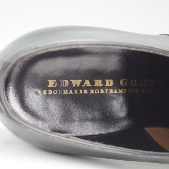 美品★エドワードグリーン 6.5E【現行定価￥217,800-★チェルシー/CHELSEA/202ラスト】ストレートチップ/カーフ/黒/EDWARD GREEN★m148