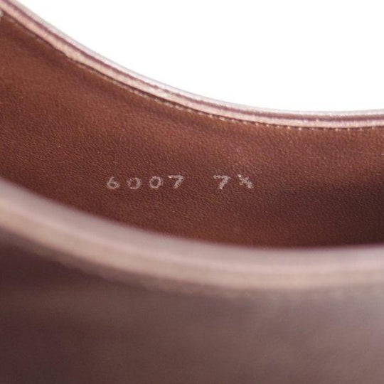 美品★MIYAGI KOGYO(宮城興業) SIZE 7.5【定価￥69,630-★EG/ドーバー似寄りモデル/FUJIBANA 2】Uチップ/スキンステッチ/濃茶★m150
