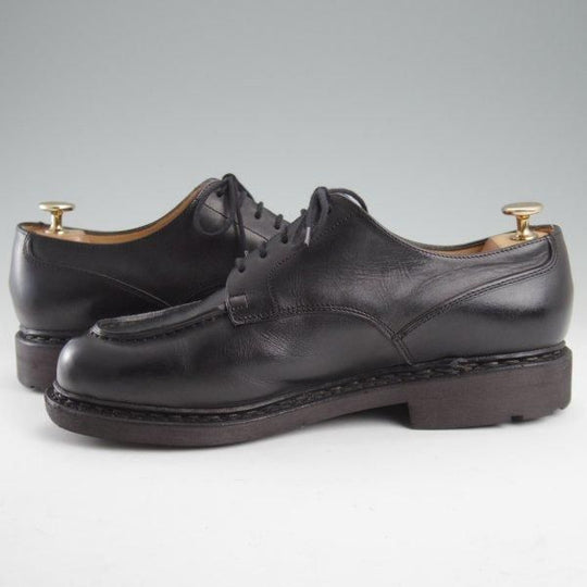 極上★パラブーツ SIZE 8【定価￥96,800-★シャンボード/CHAMBORD】リスレザー/TEXソール/Uチップ/NOIR/黒/メンズ/Paraboot★m151