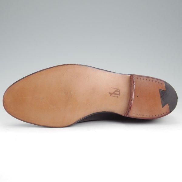 未使用★クロケット&ジョーンズ 7.5EX【貴重★(英)ニュー&リングウッド別注/New&Lingwood】タッセルローファー/黒/Crockett&Jones★m153