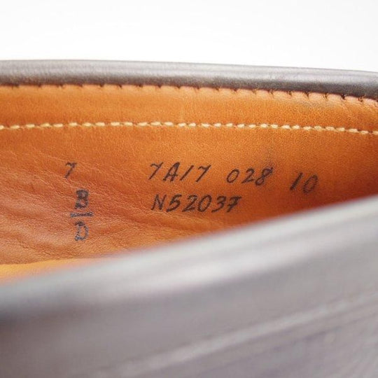 極美品★オールデン 7D【現行定価16万円以上★クロムエクセルレザー仕様/N5203F】コインローファー/ヴァンラスト/紺/ALDEN★m156