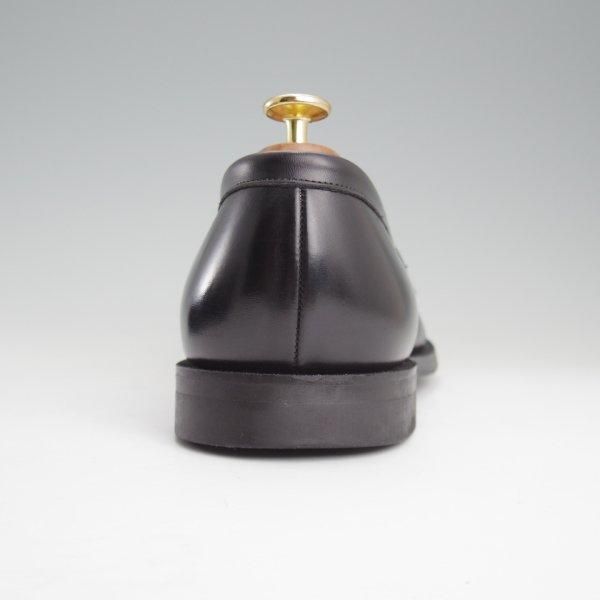 極上★チャーチ 80F/UK8【★ELVEDEN/エルブデン/106ラスト】コインローファー/スリッポン/カーフ/黒/メンズ/Church's★m160