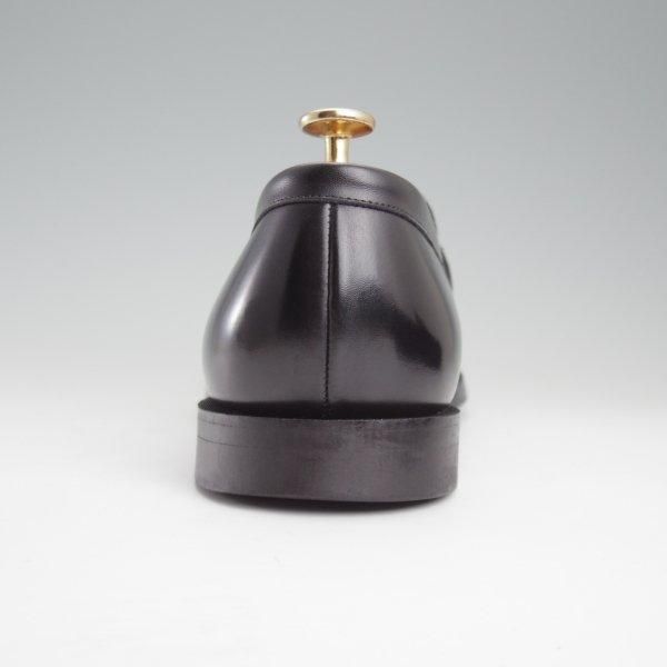 極上★チャーチ 80F/UK8【★ELVEDEN/エルブデン/106ラスト】コインローファー/スリッポン/カーフ/黒/メンズ/Church's★m160