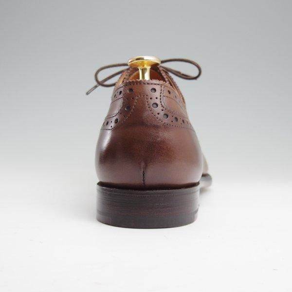 未使用★(英)グレンソン 8F【現行定価￥119,900-★OXFORD/オックスフォード】22352/セミブローグ/カーフ/濃茶/メンズ/GRENSON★m169