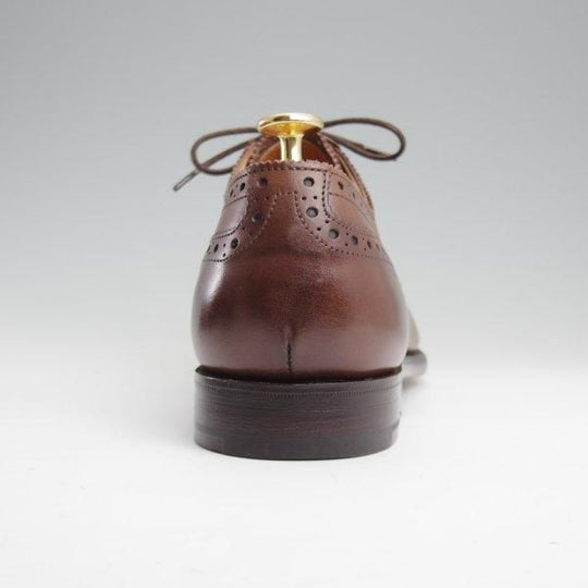 未使用★(英)グレンソン 8F【現行定価￥119,900-★OXFORD/オックスフォード】22352/セミブローグ/カーフ/濃茶/メンズ/GRENSON★m169