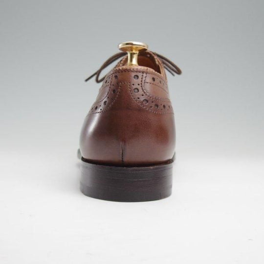 未使用★(英)グレンソン 8F【現行定価￥119,900-★OXFORD/オックスフォード】22352/セミブローグ/カーフ/濃茶/メンズ/GRENSON★m169