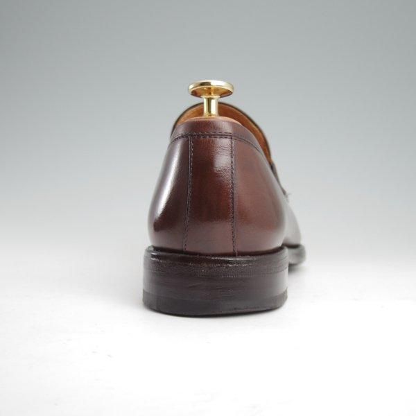 極上★(スペイン製)Berwick/バーウィック SIZE 5【合計定価￥44,000-★純正シューツリー付き/コインローファー】ベガノカーフ/濃茶★m174