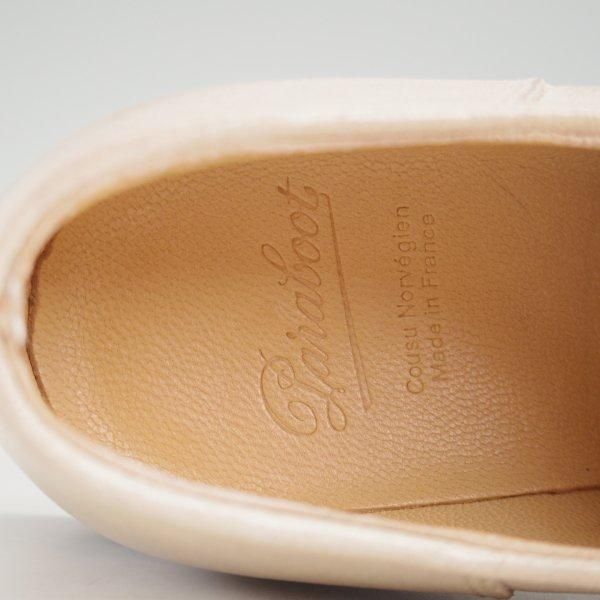 未使用★パラブーツ(レディース) SIZE 5.5【定価￥94,600-★LAPIN(ラビットファー)仕様/ミカエル/MICHAEL】NAIGE/薄茶/Paraboot★m175