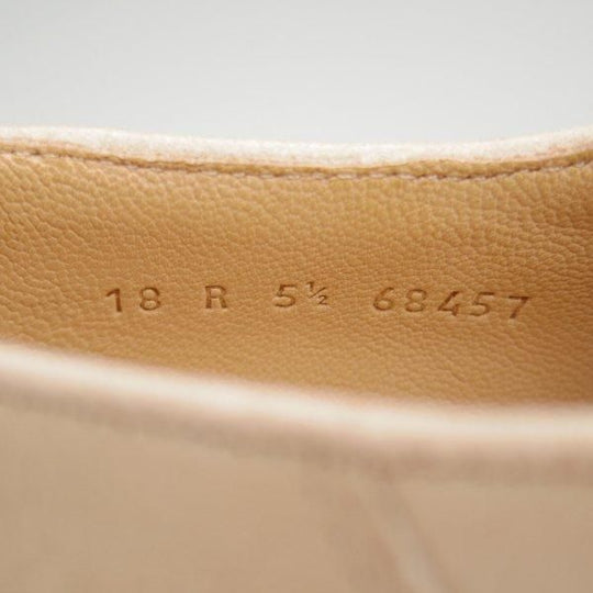 未使用★パラブーツ(レディース) SIZE 5.5【定価￥94,600-★LAPIN(ラビットファー)仕様/ミカエル/MICHAEL】NAIGE/薄茶/Paraboot★m175