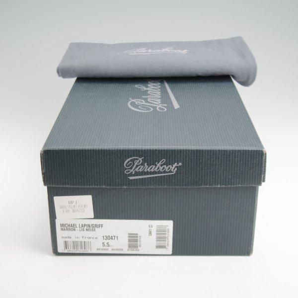 未使用★パラブーツ(レディース) SIZE 5.5【定価￥94,600-★LAPIN(ラビットファー)仕様/ミカエル/MICHAEL】NAIGE/薄茶/Paraboot★m175