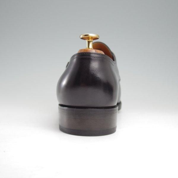 ほぼ試着程度★ジョンロブ 7.5E【現行定価30万以上★プレステージライン/REDMIRE/7000ラスト】モンクストラップ/黒/JOHN LOBB★m177