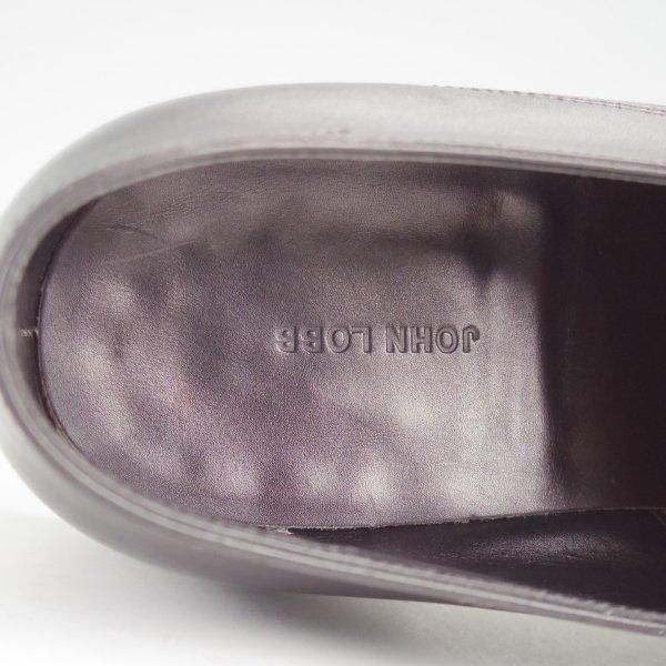 ほぼ試着程度★ジョンロブ 7.5E【現行定価30万以上★プレステージライン/REDMIRE/7000ラスト】モンクストラップ/黒/JOHN LOBB★m177